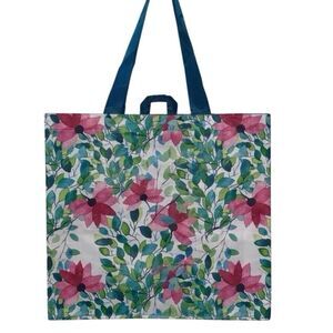 FLORAL REUSABLE TOTE